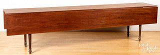 Large cherry harvest table, 20th c.