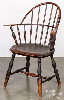Sackback Windsor chair, late 18th c.