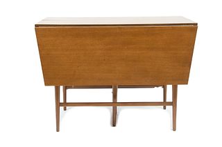 Paul McCobb (American, 1917-1969) Mid Century Modern, Drop Leaf Dining Table, H 29'' W 40'' L 21''