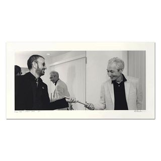 Rob Shanahan, "Ringo Starr & Charlie Watts" Hand Signed Limited Edition Giclee with Certificate of Authenticity.