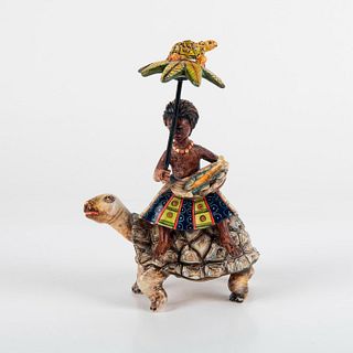 Ardmore Studios Figure, African Tortoise Rider