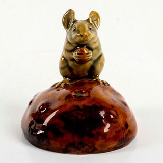 Royal Doulton George Tinworth Figure, Mouse on Currant Bun