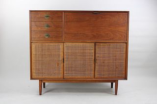Mid Century Modern Bar Cabinet by Jack Cartwright for Founders Furniture