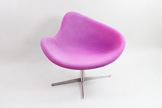 Postmodern Contemporary Modern Hightower K2 Magenta Chair