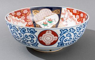 Japanese Ko Imari Large Bowl