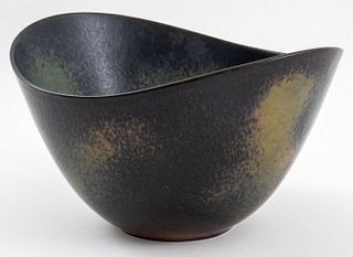 Gunnar Nylund Royal Copenhagen Glazed Ceramic Bowl