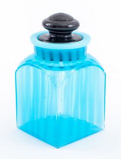 Carder Steuben Celeste Blue Bottle