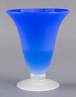 American Studio Art Glass Parfait Glass
