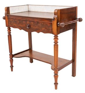 French Mahogany Dressing Table, Early 20th C.