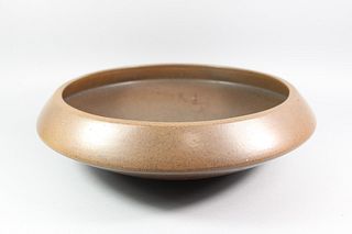 Large Hyalyn Casual Craft Bowl by Erwin Kalla, Mid Century Modern