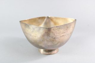 Silver Plate Bowl by Ward Bennett Design
