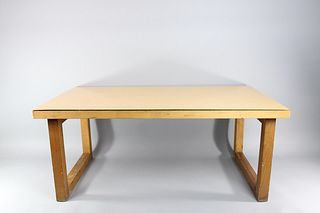 Mid-Century Modern Wood Coffee Table