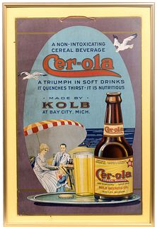 1914 Cer-Ola Cereal Beverage Bay City Michigan