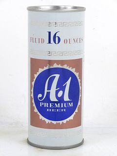Unpictured 1969 A-1 Premium Beer 16oz One Pint Ring Top Phoenix Arizona