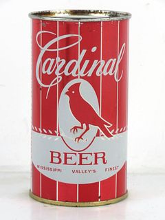 1967 Cardinal Beer 12oz 48-21 Flat Top Can Saint Charles Missouri