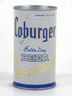 1966 Coburger Extra Dry Beer 12oz 49-40 Flat Top Can Allentown Pennsylvania