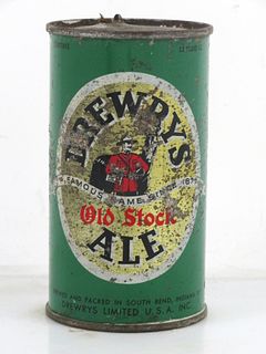 1950 Drewrys Ale 12oz 55-28 Flat Top Can South Bend Indiana