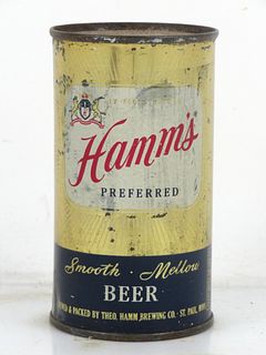 1953 Hamm's Preferred Beer 12oz 79-20.1 Flat Top Can Saint Paul Minnesota