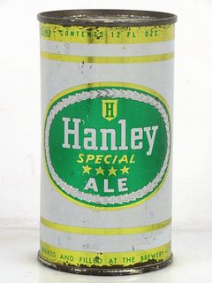 1953 Hanley Special Ale 12oz 80-05 Flat Top Can Providence Rhode Island