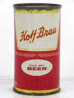 1954 Hoff-Brau Pale Dry Beer 12oz 82-27.1 Flat Top Can Chicago Illinois