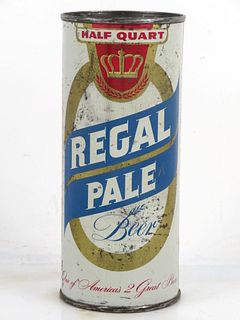 1954 Regal Pale Beer 16oz One Pint 234-18 Flat Top Can San Francisco California