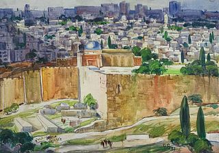 B. Bushinksy  Original painting on canvas  "Jerusalem "