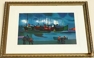 Marcel Mouly Lithograph on paper