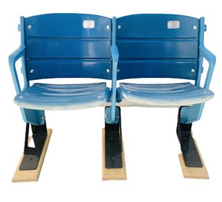 NY Yankees Authentic stadium seat par from Yankees Stadium. 
