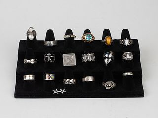 Vintage Collection of Sterling Silver Rings