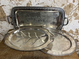 Silver Plated Platters