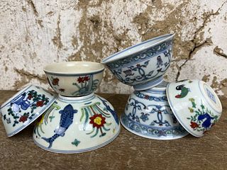 Chinese Cups and Bowls