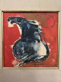 Abstract Horse Painting