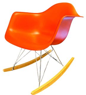 EMPIRE EAMES HERMAN MILLER Molded Shell Rocking Chair, VITRA
