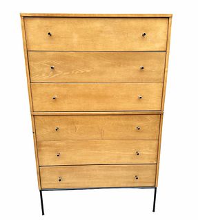 PAUL MCCOBB for WINCHENDON Planner Group Dresser, Double Stack 6 Drawers