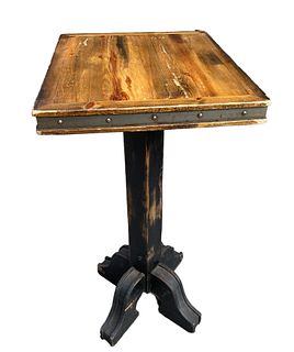 Industrial High Top Cocktail Table