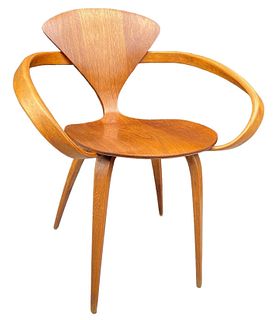 NORMAN CHERNER For PLYCRAFT Pretzel Chair 