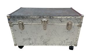 Industrial Style Chrome Trunk 