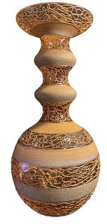 Post Modern Italian Gold Vase 