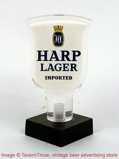 1960s Ireland Guinness Harp Lager 4¼" Acrylic Tap Handle