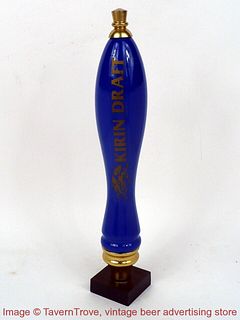 1990s Kirin Draft Beer 11¼" Pub Style Wood Tap Handle