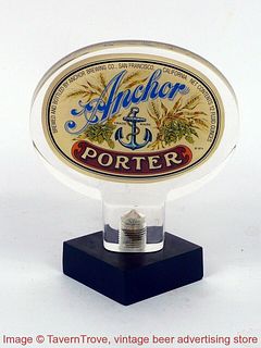 1980s San Francisco Anchor Porter 4 Inch Acrylic Tap Handle