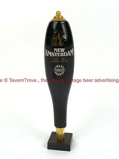 1990s York New Amsterdam Amber Beer 10¾ Inch Ceramic Tap Handle