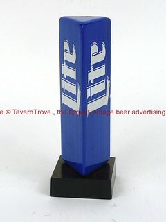 1980s Miller Lite Beer 5½ Inch Prism Tap