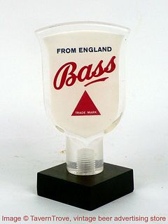 1960s England Bass Ale 4¼ Inch Acrylic Tap Handle