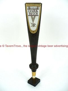 Large! 1970s Anheuser-Busch Dark Beer 15¾ Inch Wooden Tap