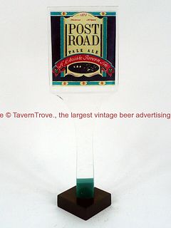 1990s Newbury Mass Post Road Pale Ale 9½ Inch Acrylic Tap