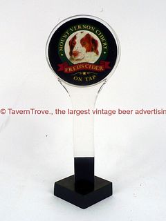1990s Mount Vernon Fred's Cider 8 Inch Acrylic Tap