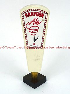 E-1990s Boston Harpoon Ale 8¼ Inch Wood Tap Handle
