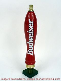 1990s Budweiser Beer 11¼ Pub Style Wooden Tap Handle