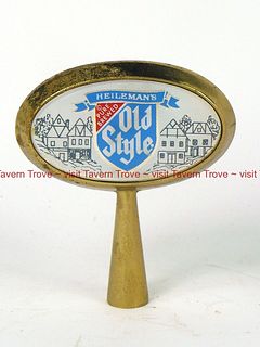 1960s Wisconsin Heileman Old Style Beer Metal/Plastic Tap Handle